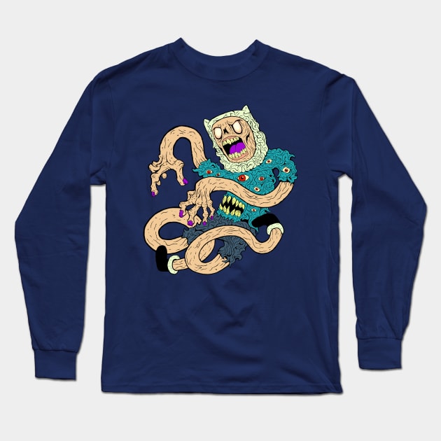 Finn - Hora de Aventuras Long Sleeve T-Shirt by zombirriondo